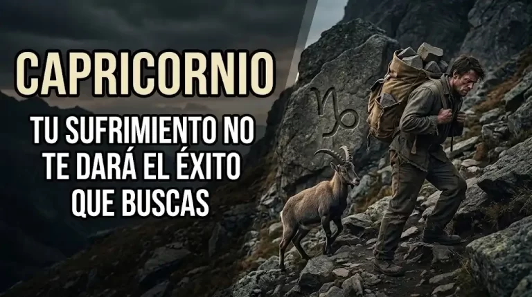 Capricornio lo que debes soltar para avanzar en tu carrera
