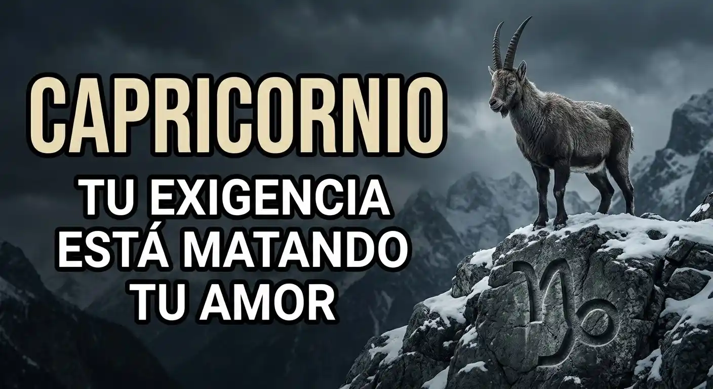 Capricornio 4 errores que alejan a la gente que te importa